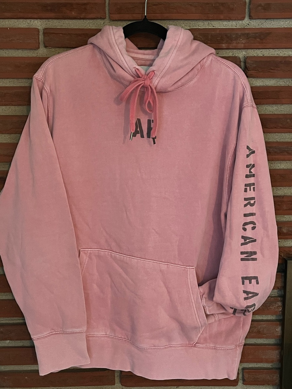 American Eagle Outfitters Salmon Hoodie Sweatshirt